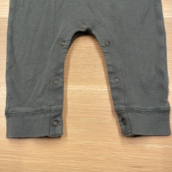 Turtledove London Teal Ribbed Romper - Picture 4 of 4